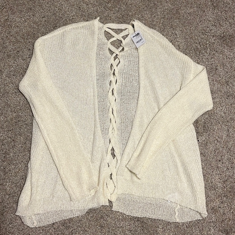 Off white cardigan